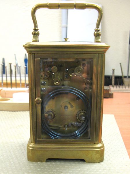 SMALL TRAVEL CLOCK WITH BELL 003