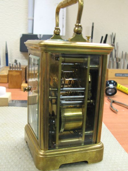 SMALL TRAVEL CLOCK WITH BELL 004